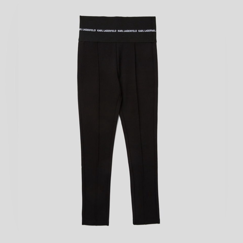 Karl Lagerfeld Kids Black Leggings